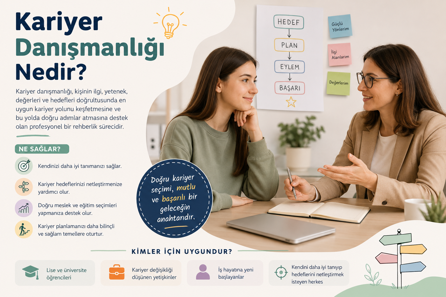 Kariyer Danışmanlığı Nedir? Kimler İçin Uygundur?